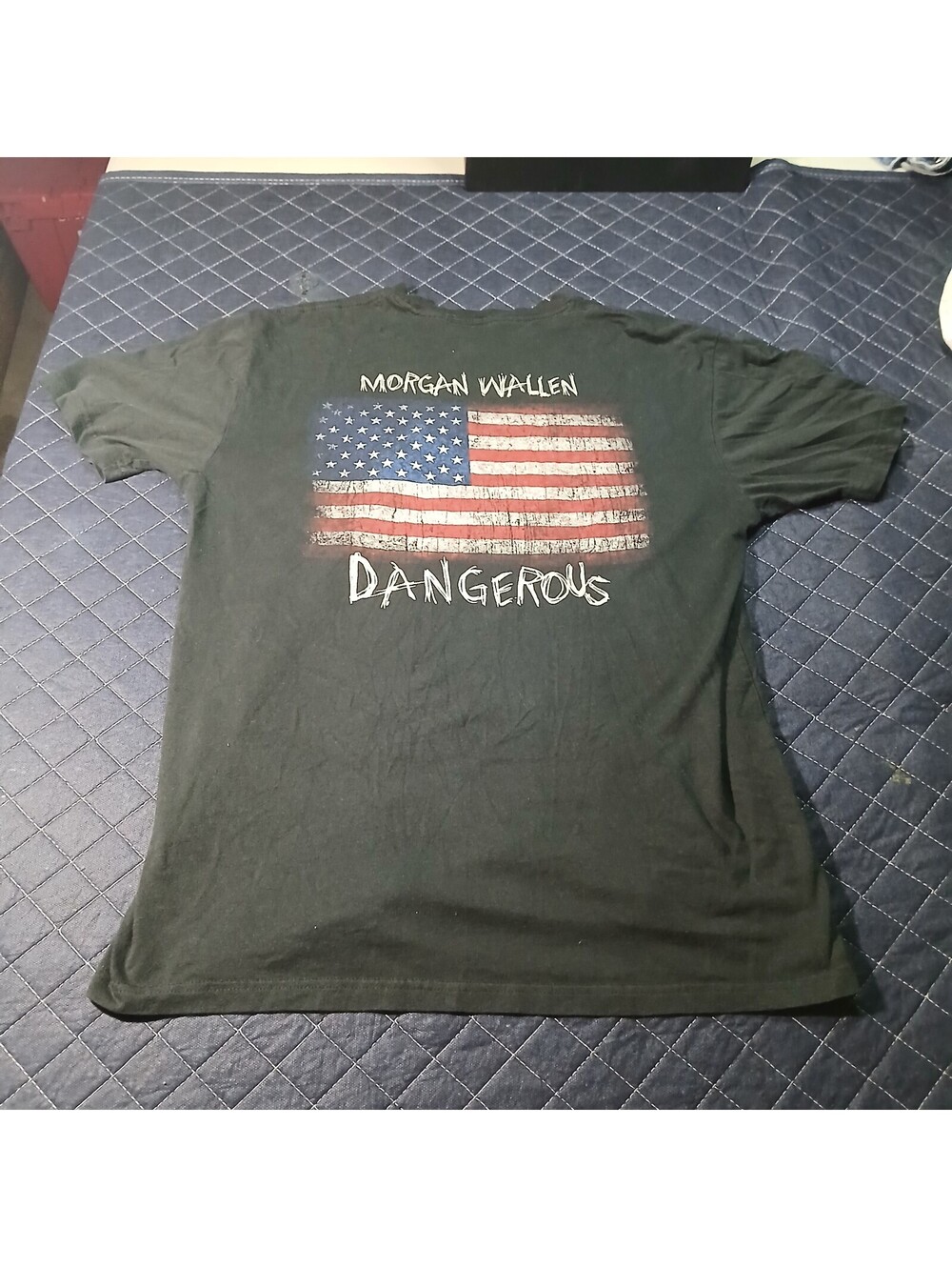 Morgan Wallen Dangerous graphic T-shirt black Next Level Apparel